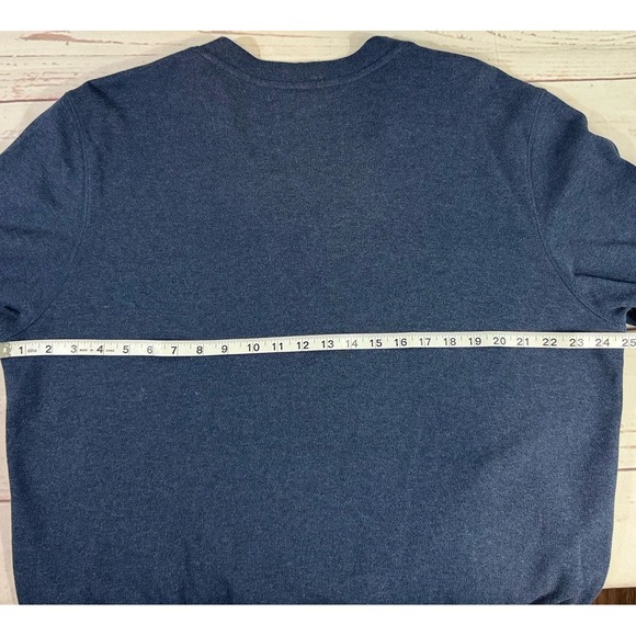 Hart Schaffner Marx Men's SZ XL Cotton Button Cardigan Sweater Blue Grandpa Prep - Picture 9 of 10